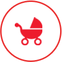 Icon and Link to Strollers on Bus